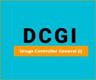 DCGI CDSCO Regulator Drugs Controller General India