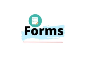 Forms: Drugs, Cosmetics, Medical Devices and Clinical Trial