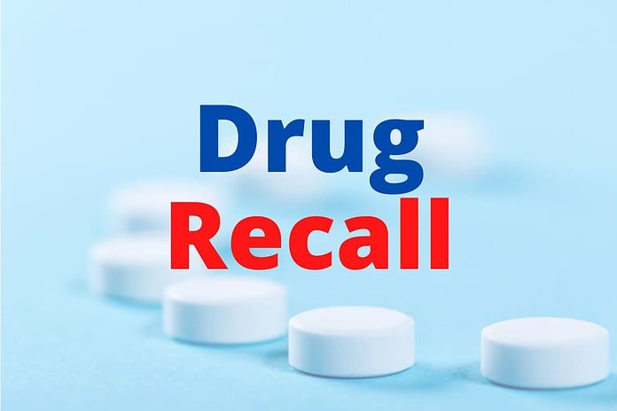 Drug recall