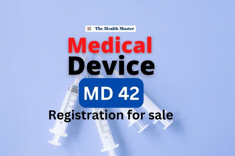 Medical Device Registration for Sale MD 42