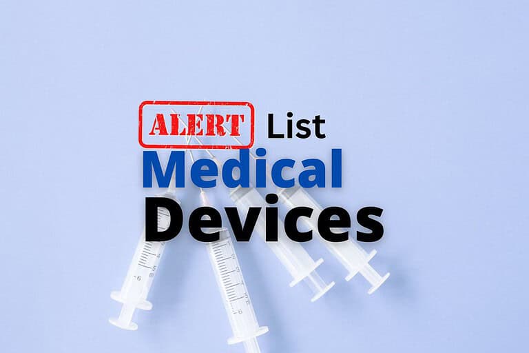 Medical Devices Alert: List