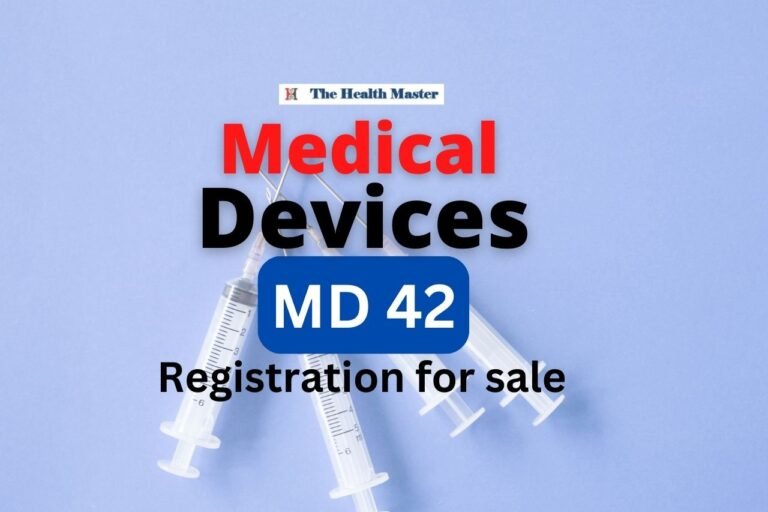 Medical Devices: Registration on MD 42 for sale