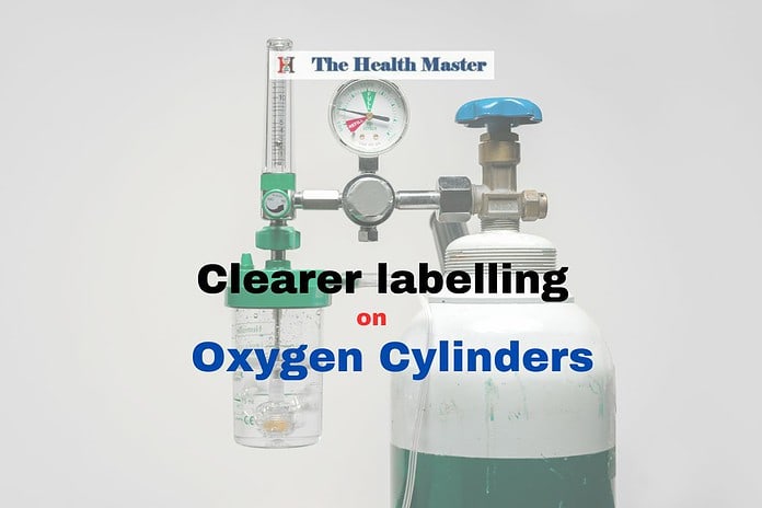 Clearer labelling of Oxygen Cylinders must