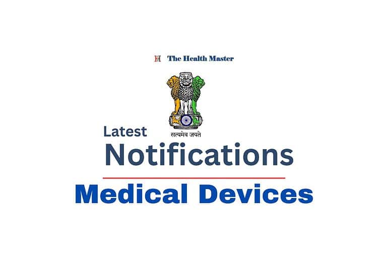 Latest Notifications: Medical Devices