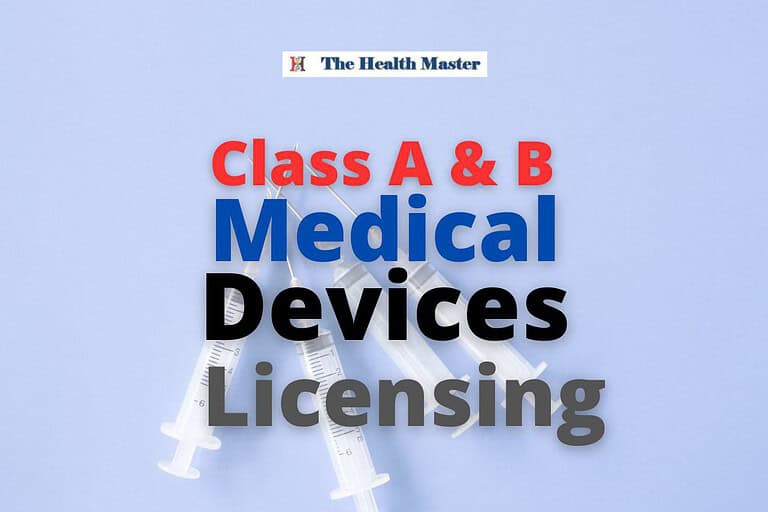 Streamlining licensing of Class A and B Medical Device