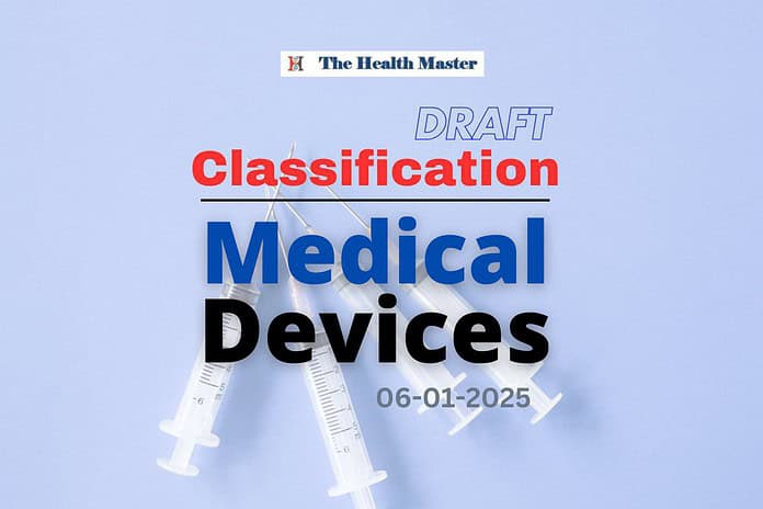 Updating the classification of Medical Devices Draft