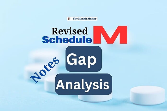 Gap analysis for Revised Schedule M Gap analysis for Revised Schedule M