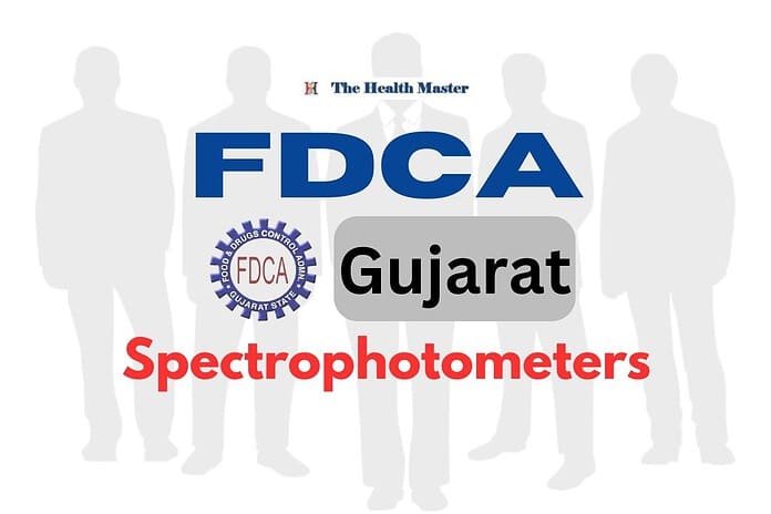 Gujarat FDCA gets 25 Spectrophotometers for Drug Quality Control
