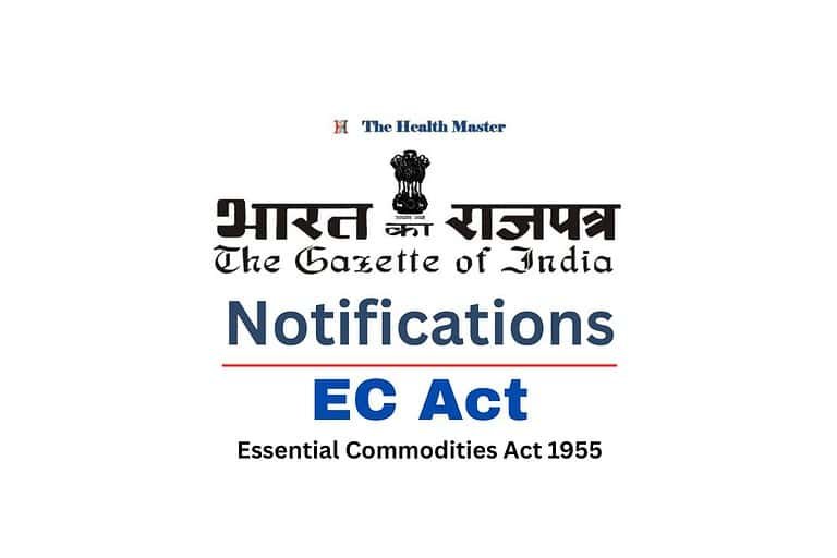 EC Act - Notifications