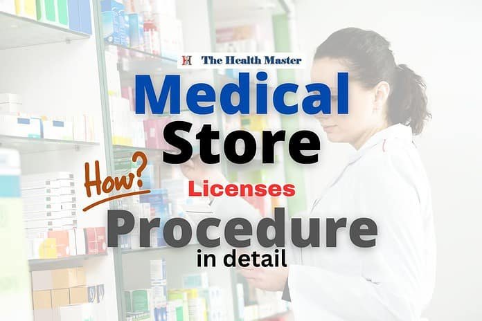 Procedure to obtain license for Medical Store / Pharmacy