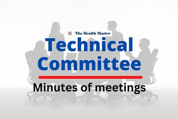 Technical Committee: Minutes of meetings: