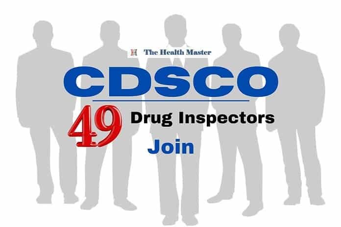 49 new Drug Inspectors join in CDSCO
