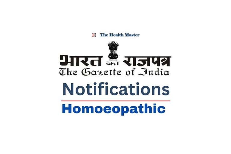 Homoeopathic - Notifications